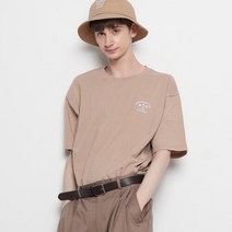 [에이본] 유니섹스 써머 오버핏 20수 반팔티 연보라