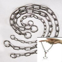 이지리치 애견 목줄 쵸크체인 스탠 체인 펫체인, 소