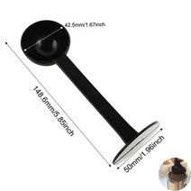 커피 필터 1 컵 2 컵 4 컵 블라인드 볼 51/53/58mm 비 가압 포터 필터 바구니 도징 링 브러시 우유 컵 필터, Spoon Brush
