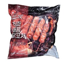 [코스트코 냉동] 라쿠치나 직화 매콤 닭꼬치 1.5kg, 1개