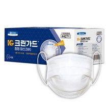 크린가드 유한킴벌리 청정마스크 50매 일회용 44271(44016), 유한킴벌리 크린마스크 44016 (50매)