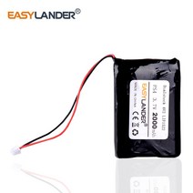 소니 듀얼쇼크 4 V2 무선컨트롤러 플레이 스테이션 게임 패드 PS4 컨트롤러 LIP1522 용 3.7V 2000mAh 충전식 배터리