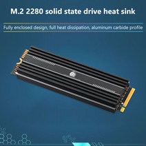 캠핑용히터 캠핑용라지에이터M.2 SSD 방열판 2280 솔리드 스테이트 하드 디스크 알루미늄 라디에이터 열, 한개옵션0