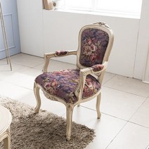 빈티지엔틱 엘라 컬러 1인 의자, 단품