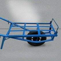 농업용운반차 건설 대차 카트 끌차 리어카 운반 수레, 팽창식 바퀴가 있는 이륜 카트, 1개