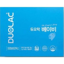 듀오락 베이비 70포 프로바이오틱스 아기유산균 유당프리 유당무첨가