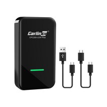 SM6 카 플레이 QM6 동글이 무선 USB 어댑터 휴대용 플레이어 카세트, 블랙 뉴트럴 모델(U2W-plus), 공식 규격