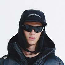 데상트모자 KQF SM423SCPO2-BLK 데상트 윈터 스피릿 스키 마스크 캡, 단품