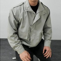 뉴메이드 봄코디 숏 야상 자켓