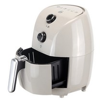 리빙센스 LS-AF1062NM 분리형 간편세척 타원형 에어프라이어 베이지 1.6L