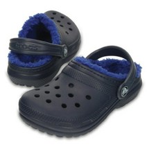 [크록스] 클래식 라인드 클로그 키즈203506-4EU( 털샌들)