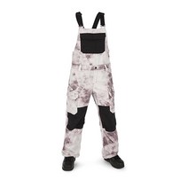 Volcom 여성용 Creston 스트레치 스노우보드 스키 빕 오버롤 스노우팬츠 모하비 타이다이 S3 L 미국509103, Large, Mojave Tie-dye S3