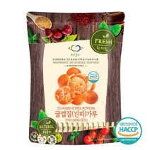 푸른들판 국내산 귤껍질 귤피 진피 분말 가루 HACCP 인증, 300g, 1개, 1개