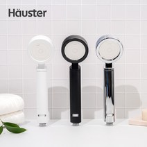 하우스터 국산 수압 상승 필터 샤워기 헤드 무광, 크롬 6개월 패키지