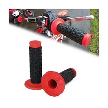 AnXin 705438 2피스 2.2cm78인치 범용 오토바이 핸드 바 그립 베개 미끄럼 고무 레이싱 비포장 자전거 모토크로스 CR80R85R CRF150R CR125R250R C