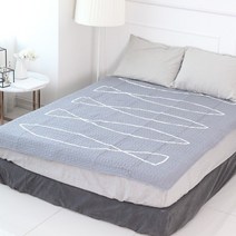 더와이 피쉬 워싱 면 카페트 러그 스프레드 160x210cm