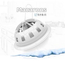 식기세척기 소형 휴대용 초음파 과일 야채 청소기 미니 싱크 세탁기 usb 스마트 접시 세탁기 식기, 마카롱 - 흰색