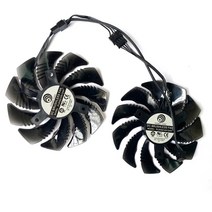 쿨링팬 컴퓨터팬 2pcs 87mm t129215su pld09210s12hh rx580 gpu 팬 기가바이트 geforce gtx1060 1070 gtx 1050ti gtx