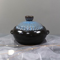 돔 라인 직화 내열 뚝배기 1호 570ml