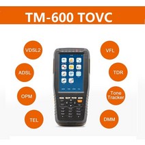 광케이블 광접속기 TM600 TOVC VDSL VDSL2 테스터 ADSL WAN & LAN 테스터 xDSL 라인 OPM VFL 톤 트래커 TD, 한개옵션0