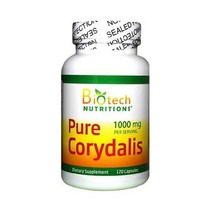 바이오텍 코리달리스 현호색 뿌리 10:1 추출물 1000mg 120베지캡슐, 1개, 기본