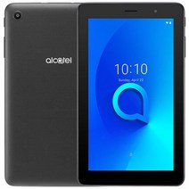 Alcatel 1T 7인치 9013A (16GB Wi-Fi + 셀룰러) 페이스 언락 안드로이드 10 GPS 태블릿 + 휴대폰 US 4G 볼트 GSM 언락 (T-모바일 AT, Prime Black