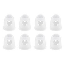 PKFARM 5P+5P 실리콘 다용도 손가락 골무 사무용 손끝 보호, 블루색상(총10P)