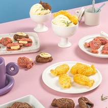 올반 에어쿡 팥 붕어빵 500g 3팩 에어프라이어 간편 간식 한입 과자 미니 267605, 슈크림2+팥1