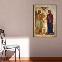 [더벨라] 우스튜크 수태고지 (성모영보) The Annunciation of Ustyug 모던프레임 캔버스액자