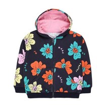 MARC JACOBS 빅 플라워 프린트 후드 집업