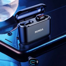 프리미엄 MIMOA 스테레오 블루투스 5.0 멀티 페어링 블루투스 이어폰