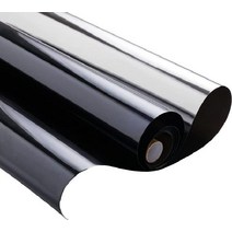 안에서는 보이고 밖에서는 안보이는 유리 창문 사생활보호 단열 거울 자외선 차단 필름 시트지, Black-silver