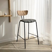 꼬모까사 [꼬모까사]트리나 바체어 (3colors), 블랙/55cm(절삭사이즈)