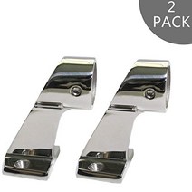 NRC&XRC Marine Boat Yacht Heavy Dudy 316 SS High Leg Hand Rail 60 Degree Center Stanchion for Pipe 7, 1, 7/8 in