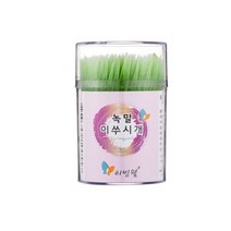 리빙웰 녹말 이쑤시개 원통 중, 250개입, 3개