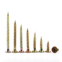 50개입 스크류 나사못 목재 가구용 못 피스 벽체 철물 리폼 콘크리트 DIY 다용도 공구 부속, 1) 4mm×16mm 50개