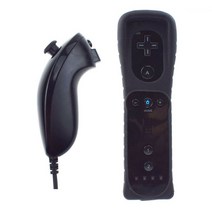 철권7조이스틱 피파게임패드 스팀게임패드 7 색 1pcs 무선 게임 패드 닌텐도 wii 게임 원격 컨트롤러 조이스틱없이 모션 플러스, 블랙 3