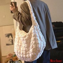 해외해외해외COS 코스가방 구름가방 숄더백 크로스백 드로우스트링 퀄티드 리사이클드구름cos