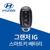 그랜저IG 스마트키 건전지 차 키배터리 파나소닉 차키 약 베터리 밧데리, 5개, 1개