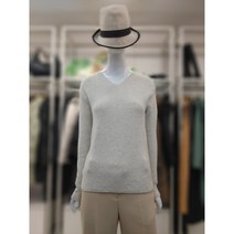 SI 브이넥 울 혼방 언발 니트 SFU29710OM