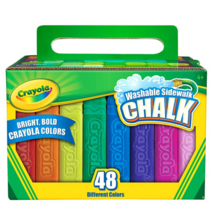 크레욜라 워셔블 수성 분필 야외용 48색 Crayola Washable Chalk 48ct Outdoor