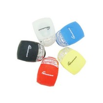 PH 자전거용 LED 실리콘 라이트(전조등 후미등), 전조등-블랙