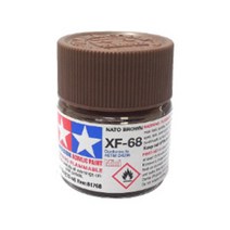 (81768) 타미야 아크릴 도료 XF-68 나토 브라운 무광 10ml