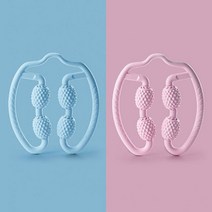햄튼 종아리 마사지 롤러 허벅지 마사지기 지압 다리 부종 안마기구, 1개, 블루
