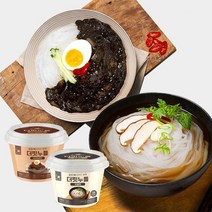 똑똑한식단 곤약컵누들 2종 /사천짜장4통+우동4통, 없음