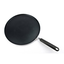 가스레인지 전용 얕은 크레페 크레이프 후라이 프라이 팬 33cm, 기본