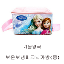 피노키오 카오디 겨울왕국 보온보냉 피크닉가방 사이즈 중 야외 소풍 담는가방 엘사 안나