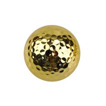 1Pcs 황금 골드 컬러 연습 골프 공 훈련 용품 선물, 01. 1 Pcs Golden