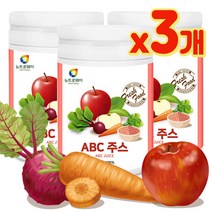 ABC 쥬스 분말 2통 에이비씨 주스 가루 파우더 마시는 식사 한끼 아침대용식 에이비씨 쥬스 차 선식 생식 건강분말 과일분말, ABC주스 분말 230g/3통