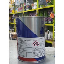 KCC 속건방청하도 회색 1L 무광 철재용 에나멜페인트 유성 녹방지제, 1개